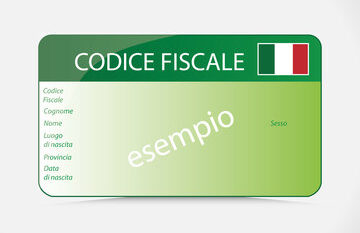 Fiscal Code Card